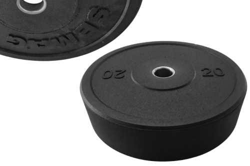 Bumper, obiążenie olimpijskie, talerz gumowy semag zabrze 20kg.png