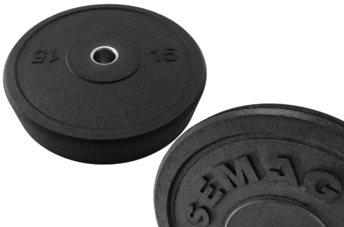Bumper, obiążenie olimpijskie, talerz gumowy semag zabrze 15kg.png