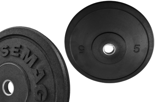 Bumper, obiążenie olimpijskie, talerz gumowy semag zabrze 5kg.png