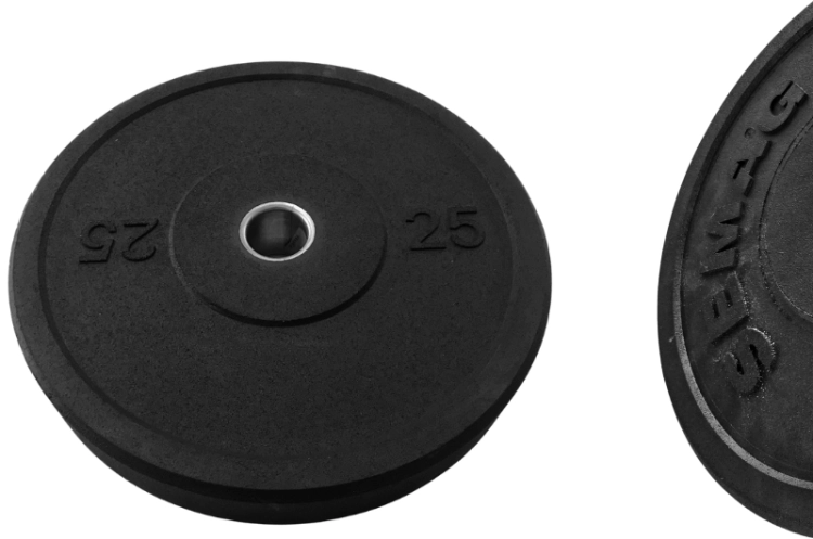 Bumper, obiążenie olimpijskie, talerz gumowy semag zabrze 25kg.png