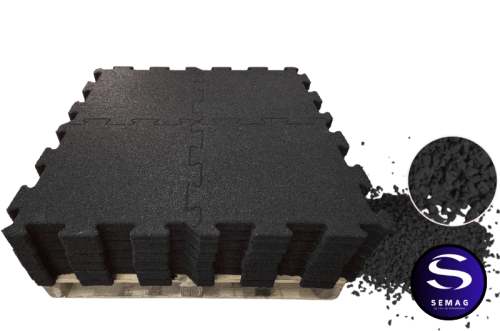 Czarny puzzel gumowy na plac zabaw płyta z granulatu.png