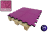 HEATHER VIOLET RAL4003 różowe puzzle na Plac Zabaw EPDM Semag Zabrze