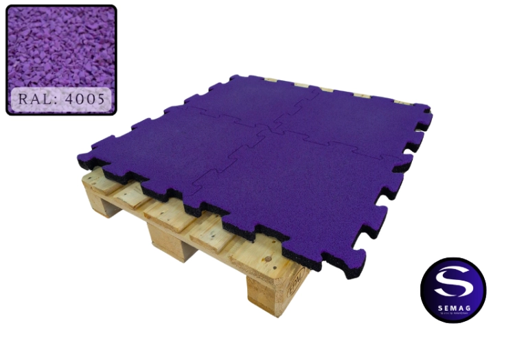 PURPLE RAL4005 puzzle fioletowe na plac zabaw SEMAG Zabrze