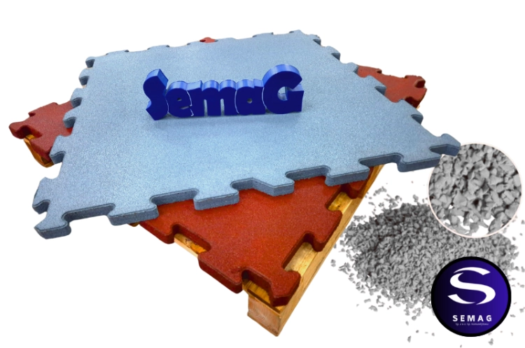 Szary puzzel gumowy fitness na siłownię płyta z granulatu.png