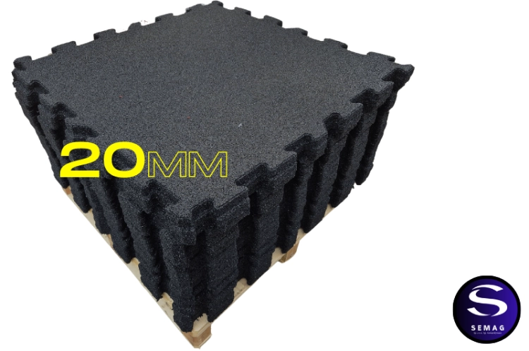 Puzzle antywibracyjne, wibroizolacyjne płyty, tłumiące drgania płyty gumowe .png