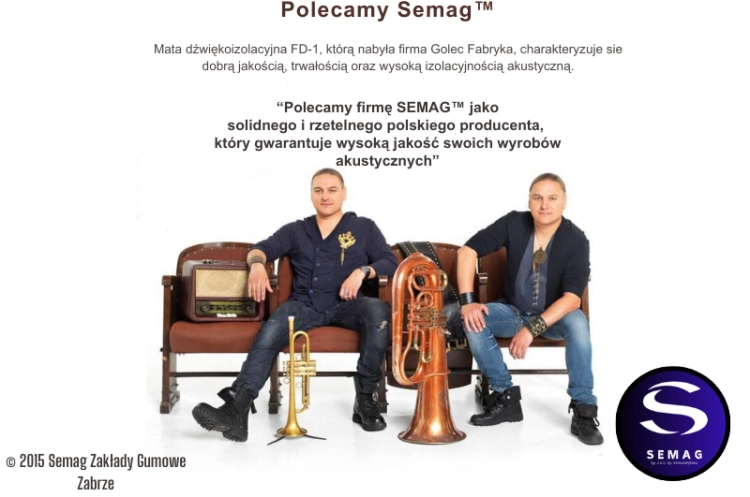 Golec uorkiestra wybrali matę fd1 dźwiękoizolacja semag zabrze ślask.png
